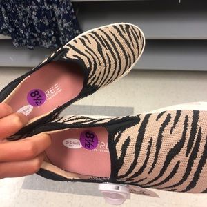 Zebra sneakers